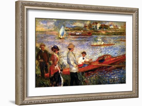 Oarsman of Chatou-Pierre-Auguste Renoir-Framed Art Print