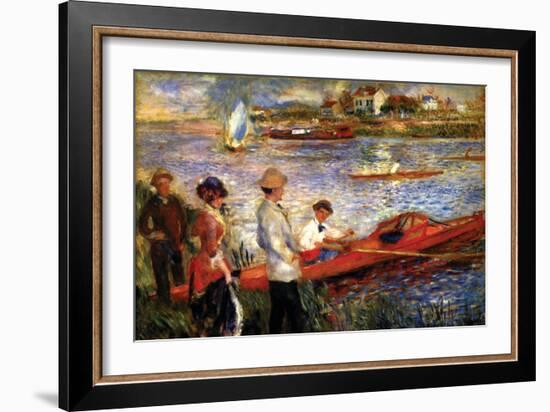 Oarsman of Chatou-Pierre-Auguste Renoir-Framed Art Print