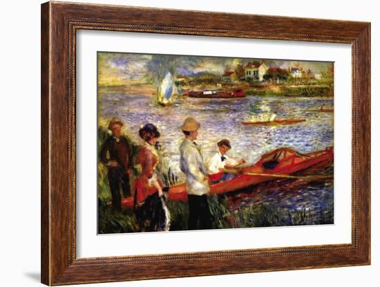 Oarsman of Chatou-Pierre-Auguste Renoir-Framed Art Print