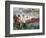 Oarsmen at Chatou-Pierre-Auguste Renoir-Framed Art Print