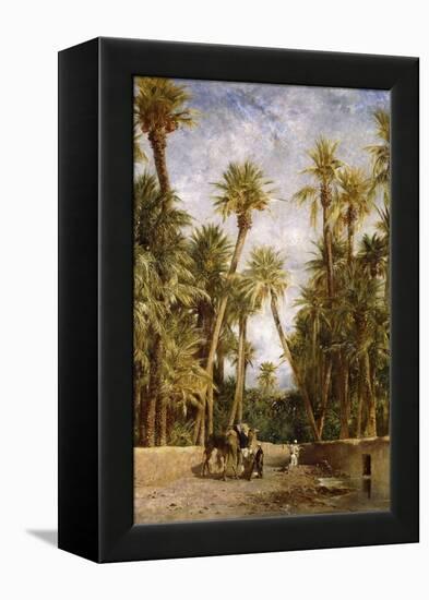 Oasis at Lagrount-Eugene Fromentin-Framed Premier Image Canvas