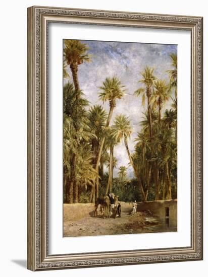 Oasis at Lagrount-Eugene Fromentin-Framed Giclee Print