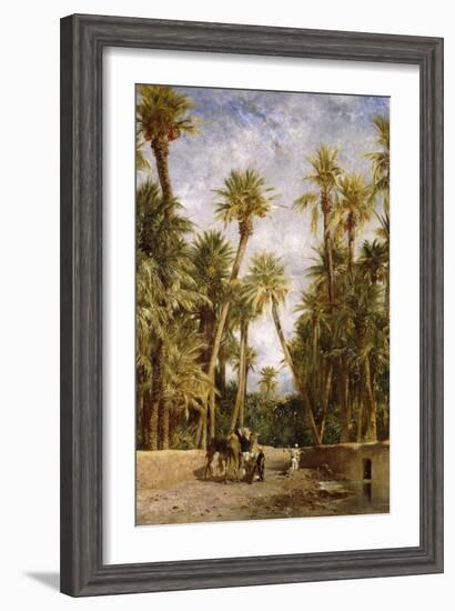 Oasis at Lagrount-Eugene Fromentin-Framed Giclee Print