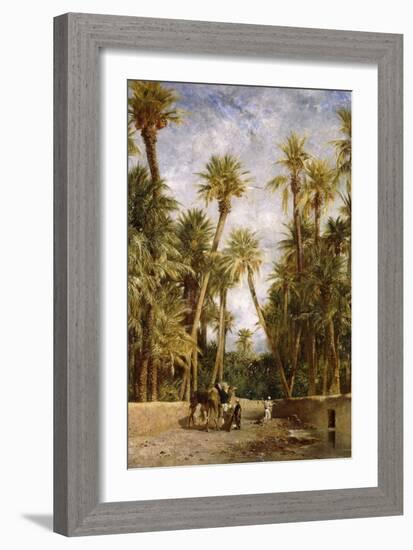 Oasis at Lagrount-Eugene Fromentin-Framed Giclee Print