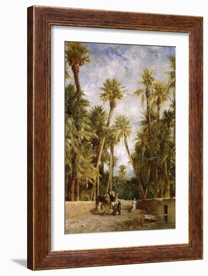 Oasis at Lagrount-Eugene Fromentin-Framed Giclee Print