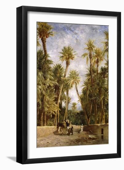 Oasis at Lagrount-Eugene Fromentin-Framed Giclee Print