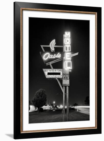 Oasis Motel-Hakan Strand-Framed Giclee Print