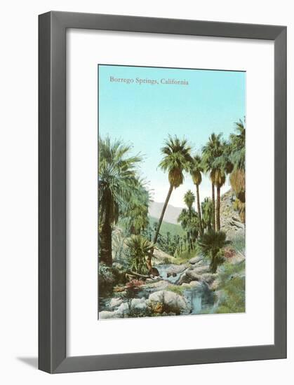 Oasis Near Borrego Springs, California-null-Framed Art Print