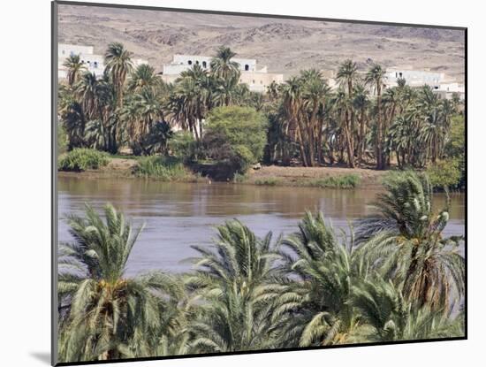 Oasis of Sesibi, Founded in the Xviiith Dynasty, 3rd Cataract of the River Nile, Nubia, Sudan-De Mann Jean-Pierre-Mounted Photographic Print