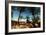 Oasis on the Road South of Adrar, Algeria-Sinclair Stammers-Framed Photographic Print