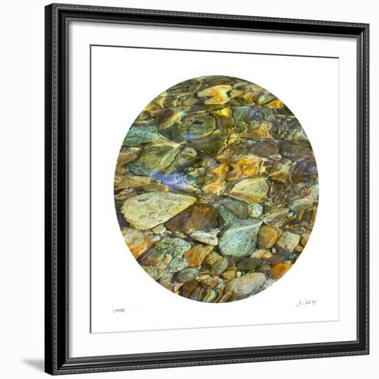 Oasis Pool Circle-Joy Doherty-Framed Giclee Print