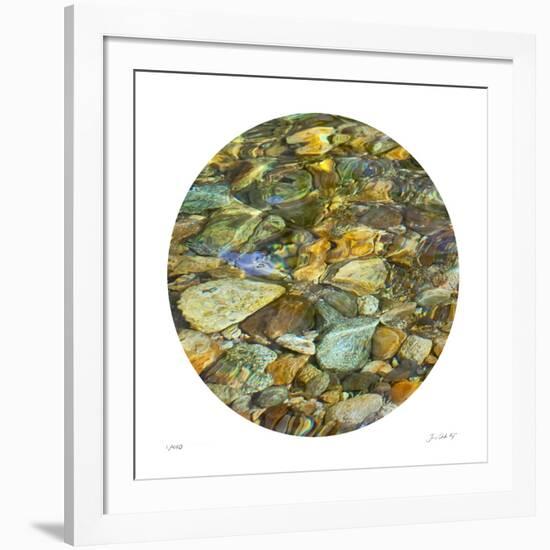 Oasis Pool Circle-Joy Doherty-Framed Giclee Print