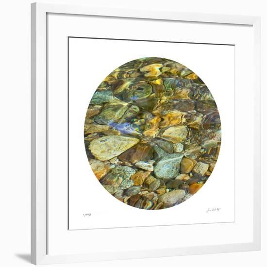 Oasis Pool Circle-Joy Doherty-Framed Giclee Print