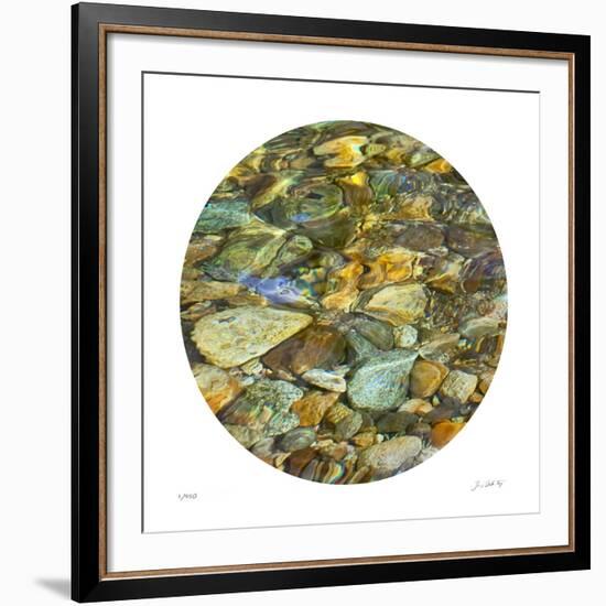 Oasis Pool Circle-Joy Doherty-Framed Giclee Print