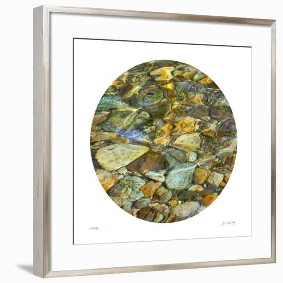 Oasis Pool Circle-Joy Doherty-Framed Giclee Print