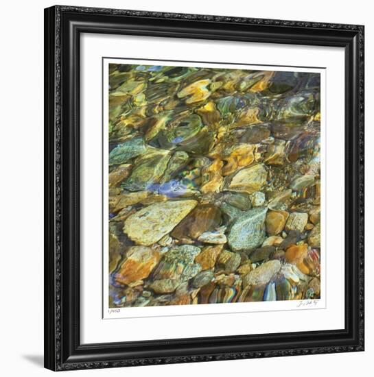 Oasis Pool Square-Joy Doherty-Framed Giclee Print