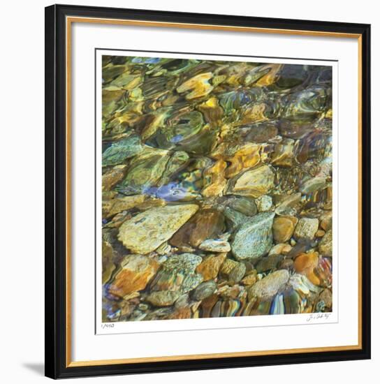 Oasis Pool Square-Joy Doherty-Framed Giclee Print