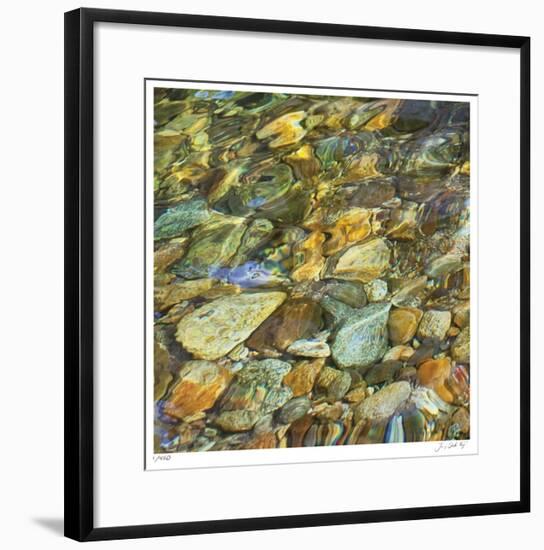 Oasis Pool Square-Joy Doherty-Framed Giclee Print