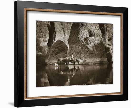 Oasis-Barry Hart-Framed Giclee Print