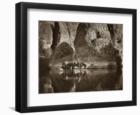 Oasis-Barry Hart-Framed Art Print