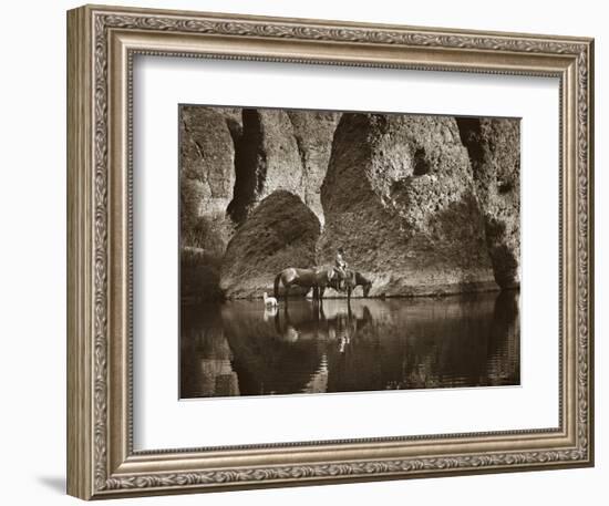 Oasis-Barry Hart-Framed Art Print