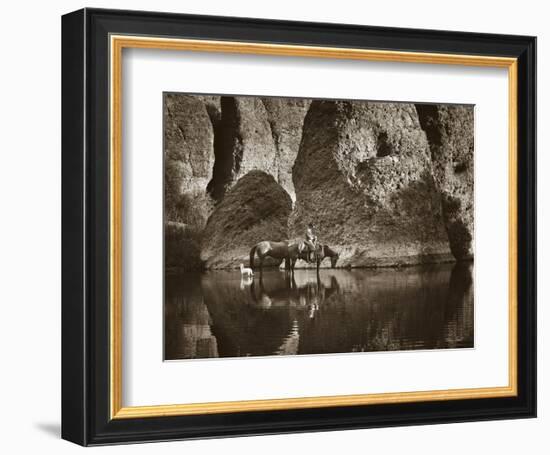 Oasis-Barry Hart-Framed Art Print