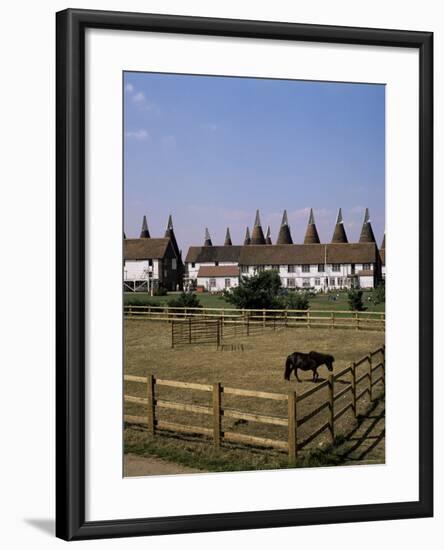 Oast Houses at Whitbread Hop Farm, Tonbridge, Kent, England, United Kingdom-G Richardson-Framed Photographic Print