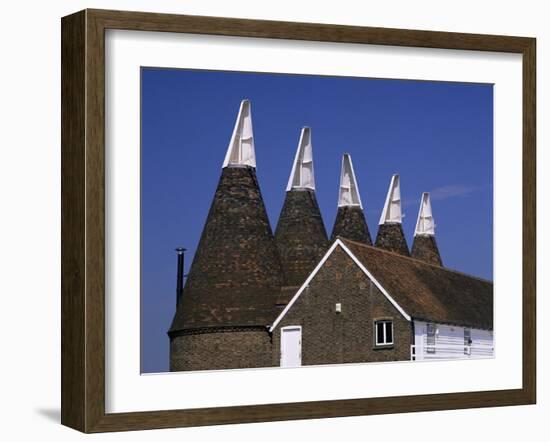 Oast Houses, Whitbread Hop Farm, Beltring, Kent, England, United Kingdom-David Hughes-Framed Photographic Print