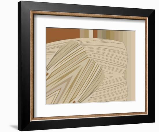 Oat on a Hay Stack-Belen Mena-Framed Giclee Print