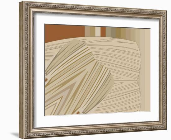 Oat on a Hay Stack-Belen Mena-Framed Giclee Print