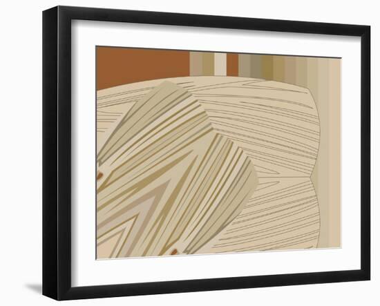 Oat on a Hay Stack-Belen Mena-Framed Giclee Print