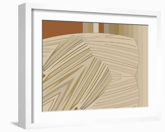 Oat on a Hay Stack-Belen Mena-Framed Giclee Print