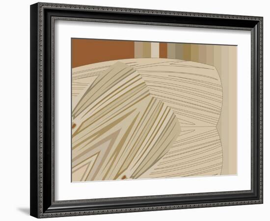 Oat on a Hay Stack-Belen Mena-Framed Giclee Print