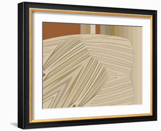 Oat on a Hay Stack-Belen Mena-Framed Giclee Print