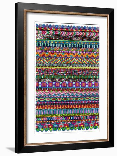 Oaxaca Mat-Hello Angel-Framed Giclee Print