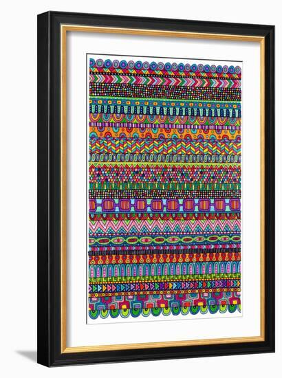 Oaxaca Mat-Hello Angel-Framed Giclee Print