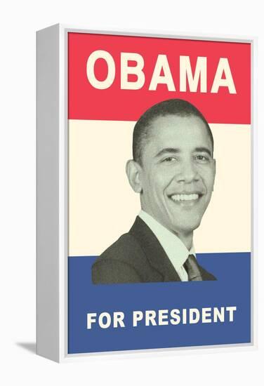 Obama for President Poster-null-Framed Stretched Canvas