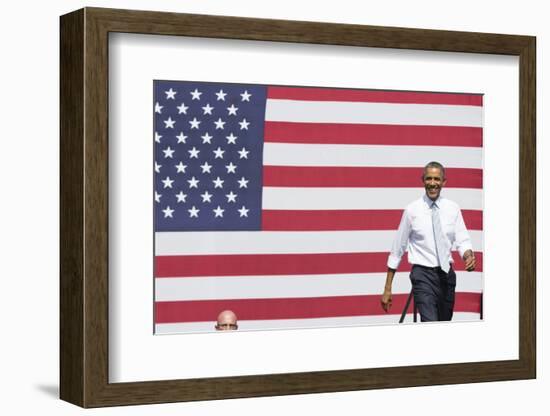 Obama National Monument-Evan Vucci-Framed Photographic Print