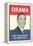 Obama Poster, Change We Need-null-Framed Stretched Canvas