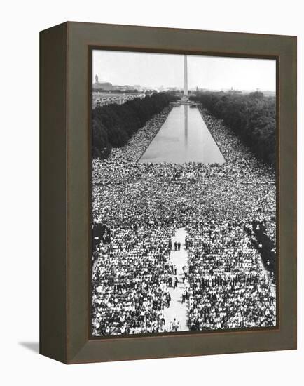 Obama's View-Associated Press-Framed Premier Image Canvas