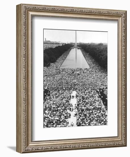 Obama's View-Associated Press-Framed Photographic Print