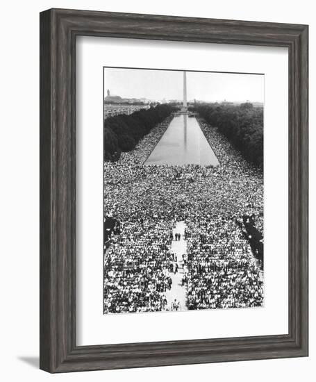 Obama's View-Associated Press-Framed Photographic Print