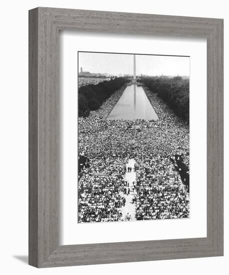 Obama's View-Associated Press-Framed Photographic Print