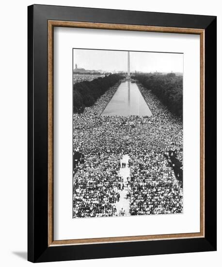 Obama's View-Associated Press-Framed Photographic Print