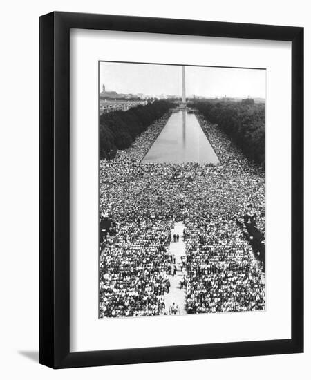 Obama's View-Associated Press-Framed Photographic Print