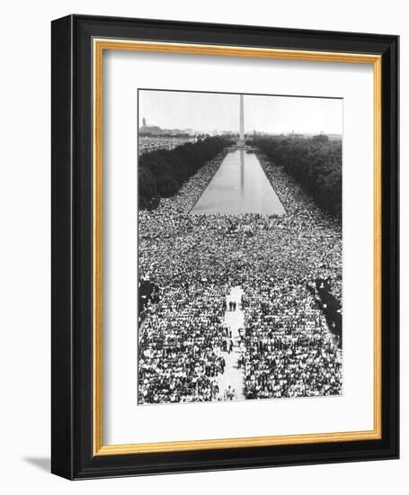 Obama's View-Associated Press-Framed Photographic Print