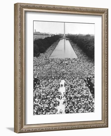 Obama's View-Associated Press-Framed Photographic Print