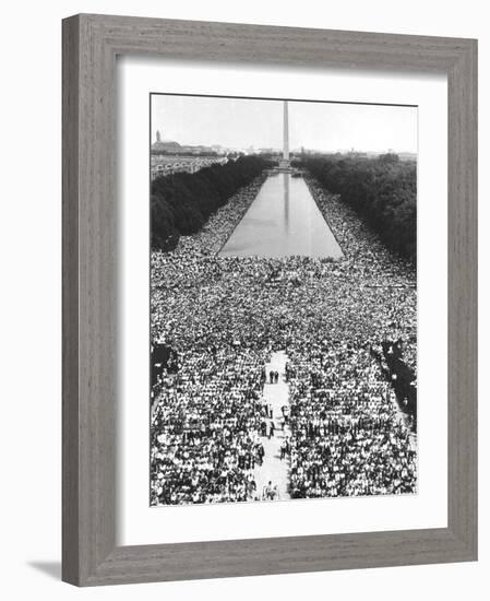 Obama's View-Associated Press-Framed Photographic Print