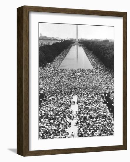 Obama's View-Associated Press-Framed Photographic Print