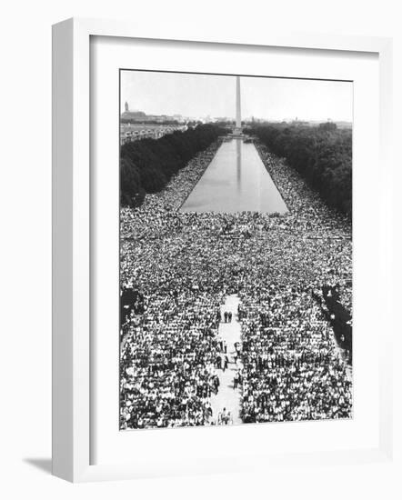 Obama's View-Associated Press-Framed Photographic Print